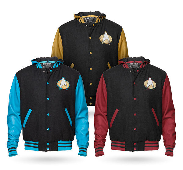 Star Trek The Next Generation Varsity Hoodie